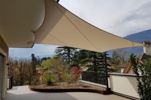 Segel für Dachterrasse