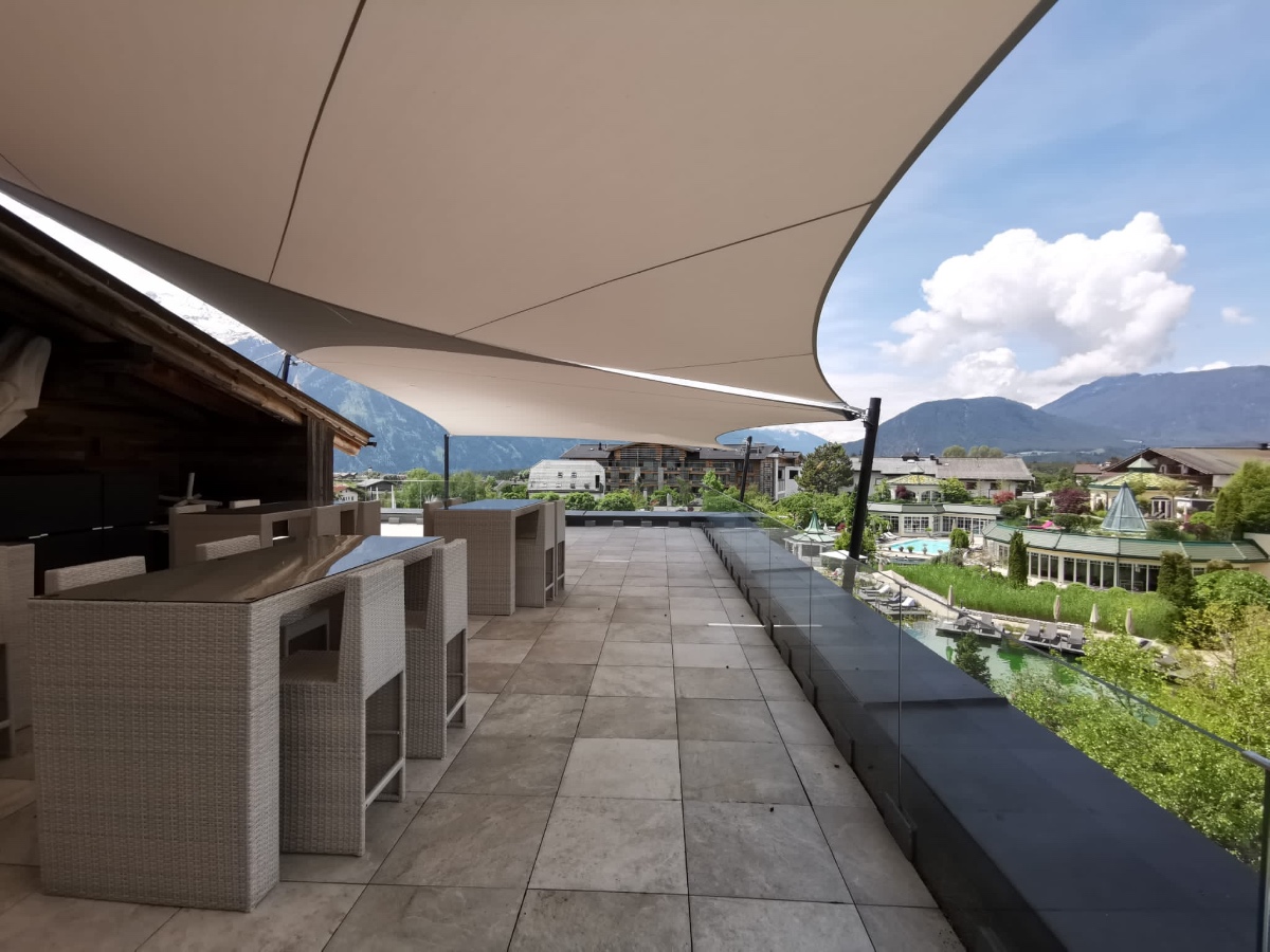 Sonnensegel für Terrassen - die schönsten Markenprodukte - Sticher  Innovation