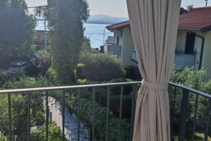 Outdoorvorhang als Sichtschutz, Gardasee, 2022