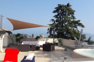 Segel Terrasse, Gardone Rivera, Gardasee, 2018