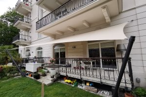 Terrassensegel, Meran, Südtirol, 2019