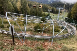 Überdachung Rodelbahn, Meran 2000, 2020