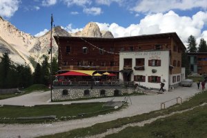 2-fach Saisonsegel, Refugio Fanes, Südtirol, 2016