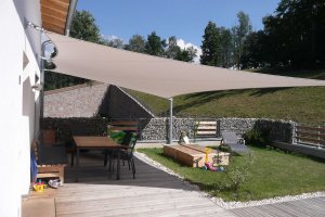 Segel über Essplatz, Montan, Südtirol, 2010